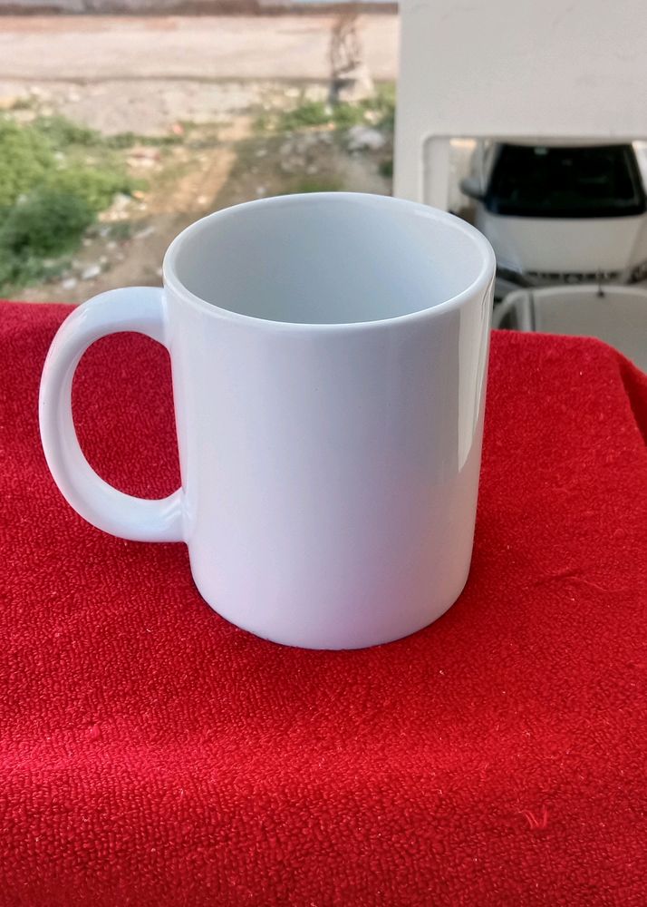 Plain White Coffee Mug