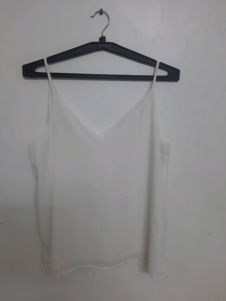 White Formal Top