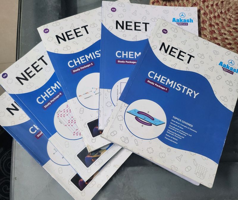 NEET Study Package Aakash Full Set Of 5