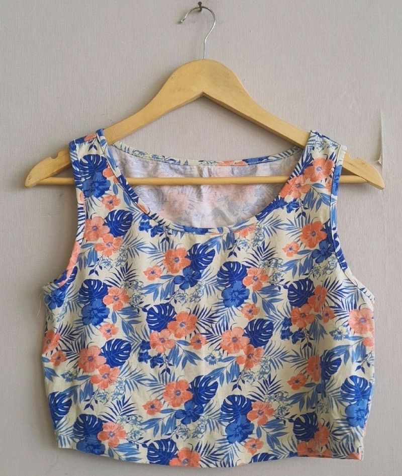 Floral Crop Top