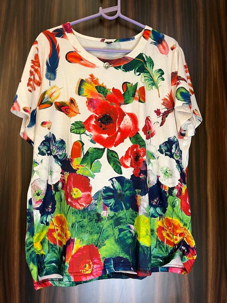 Multicolor Floral Top