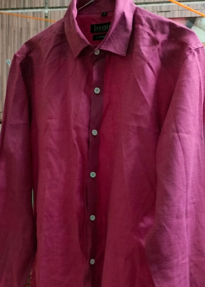 Men's Shirt Pink Colour