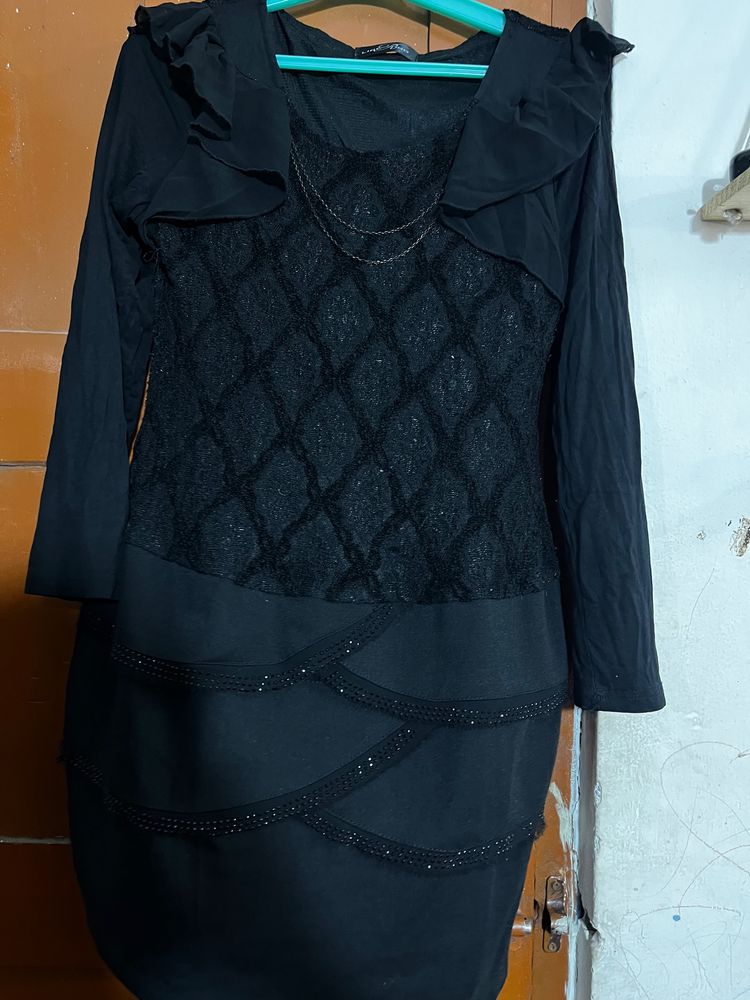 Black Party Wear Dress