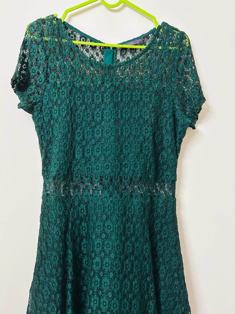 Green Lace Dress