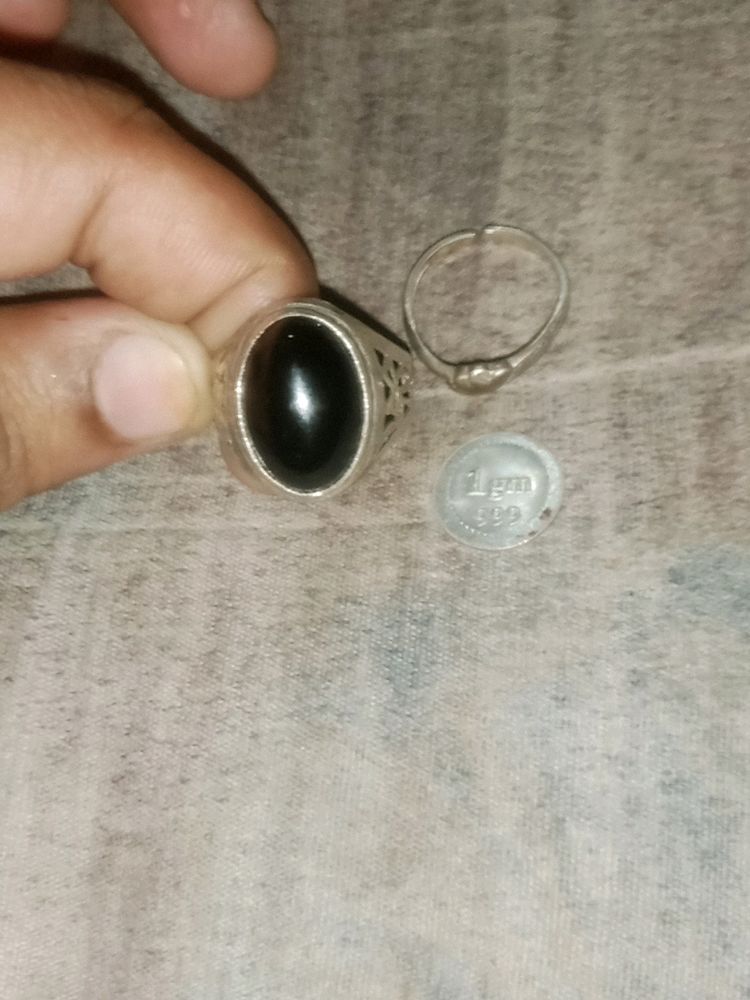 Pure Silver Rings And Coin