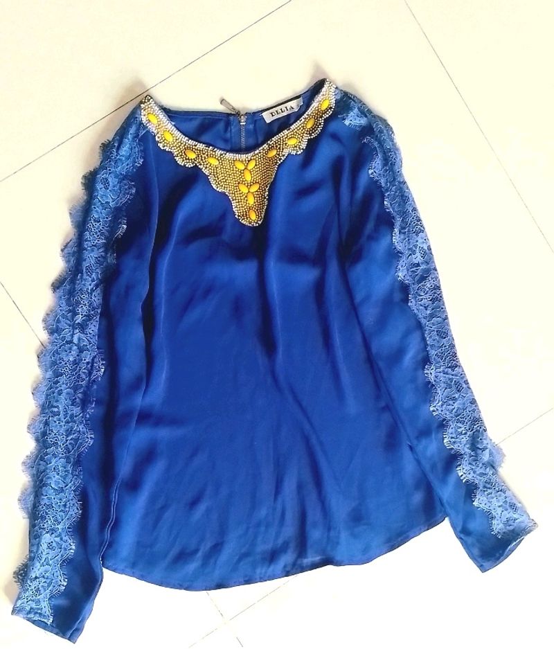 Party Top Blue Amazing