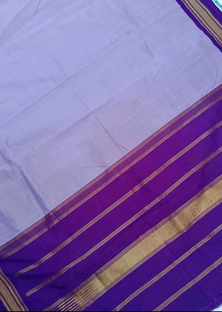 Lavender 🪻🪻 Silk Saree