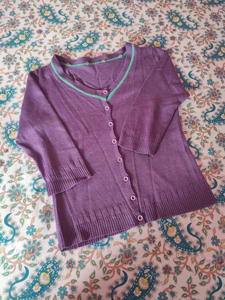 Lavender Cardigan