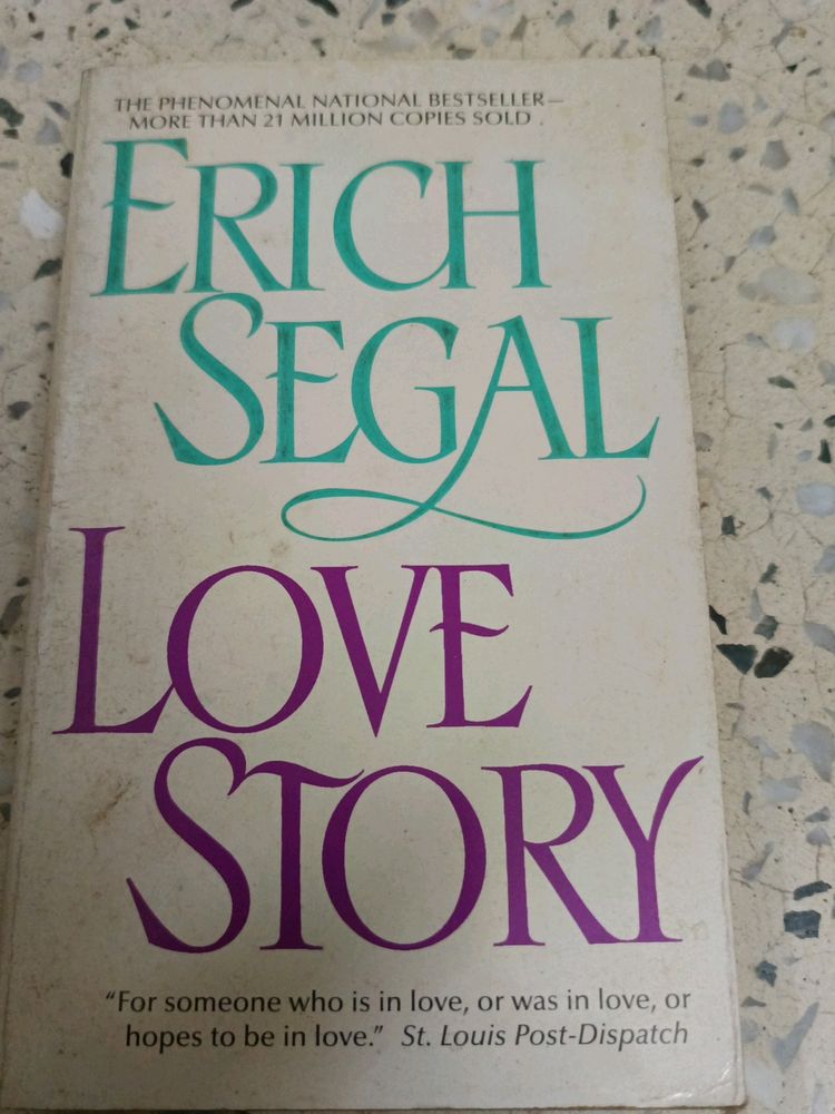 LOVE STORY BY ERICH SEGAL