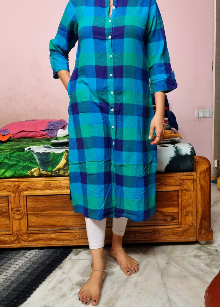 Blue Kurti