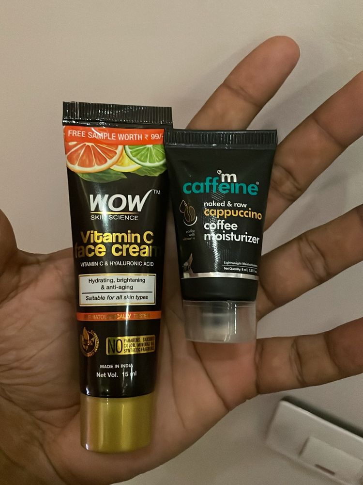 Skin Care Products (wow And Mcaffine)