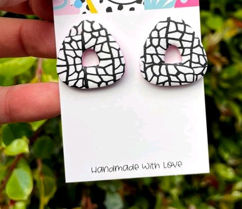 Clay Earring No 16