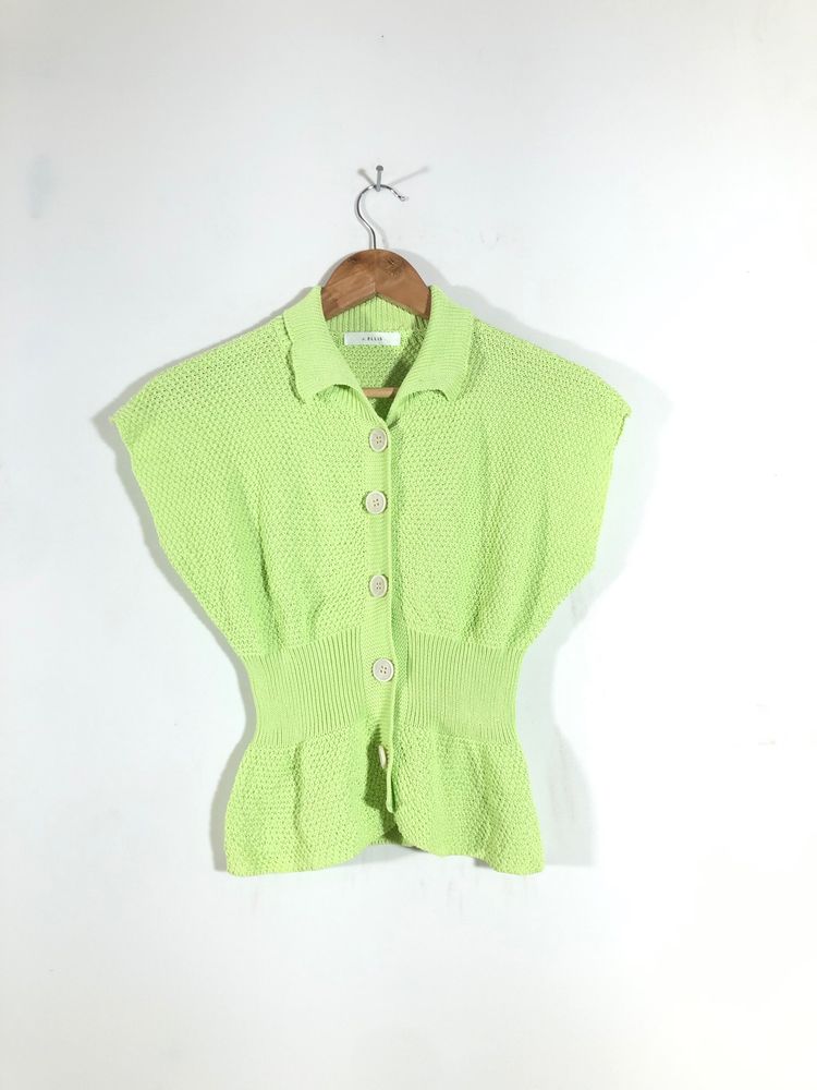 J. Ellis Fluorescent Green Top