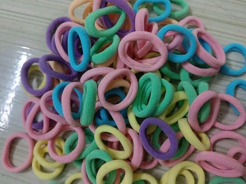 Baby GirlsRubber Band100 Rubber Band (Multicolor)