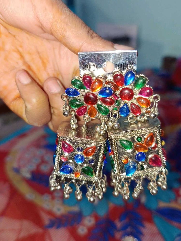 Fancy Earrings ( Jhumka Type )