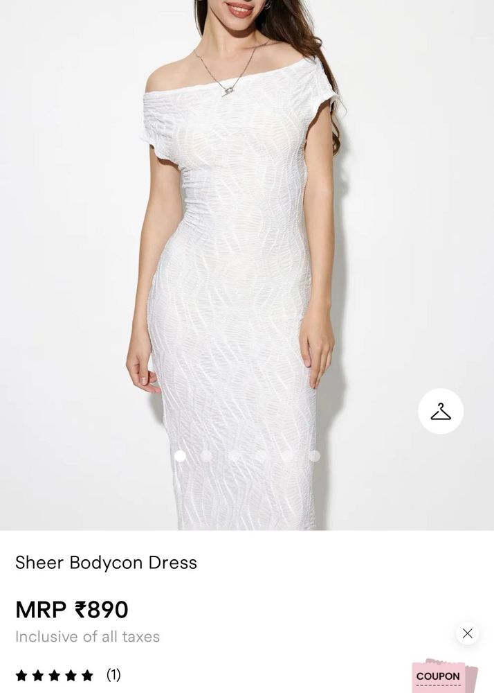 White Savan Dress ( Bodycon)