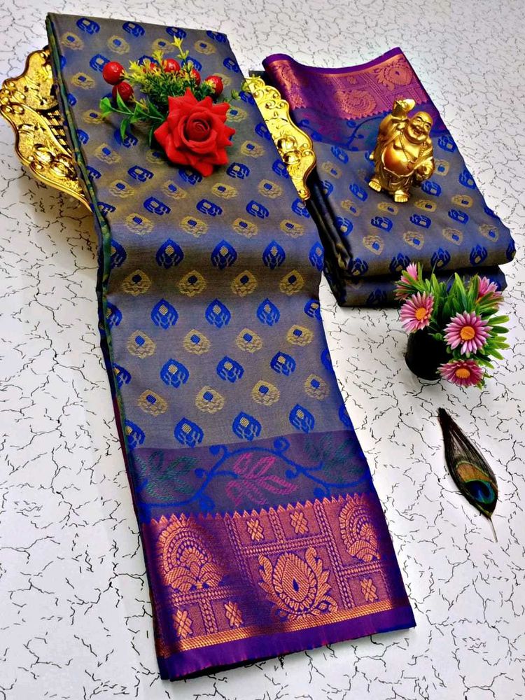 Combo Banarasi Silk Sarees.