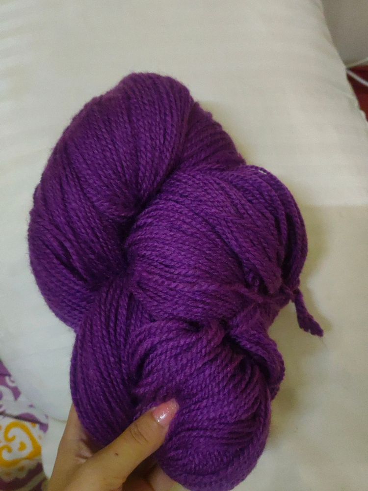 Thick Purple Wool/Yarn