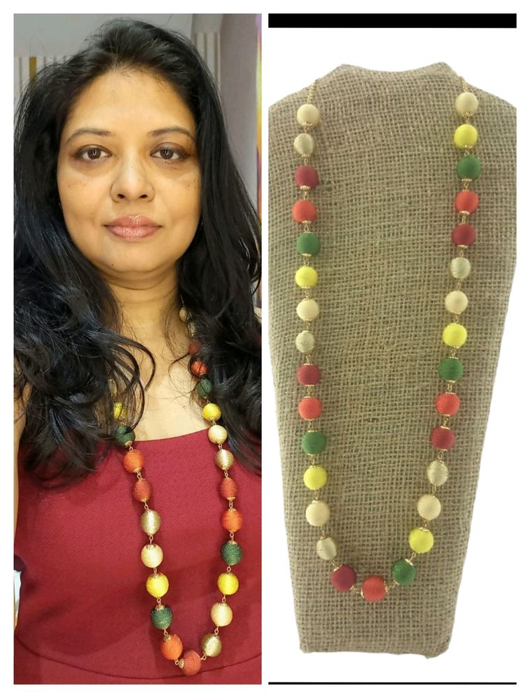 Beautiful Handmade Long Multi Necklace