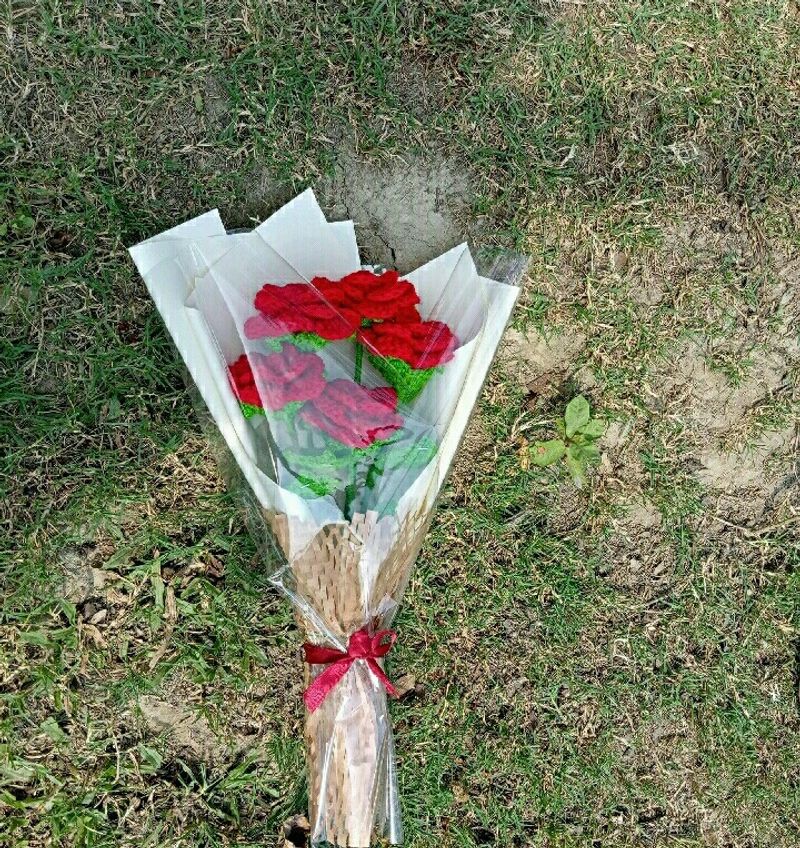 Crochet 🌹 Bouquet Of Roses