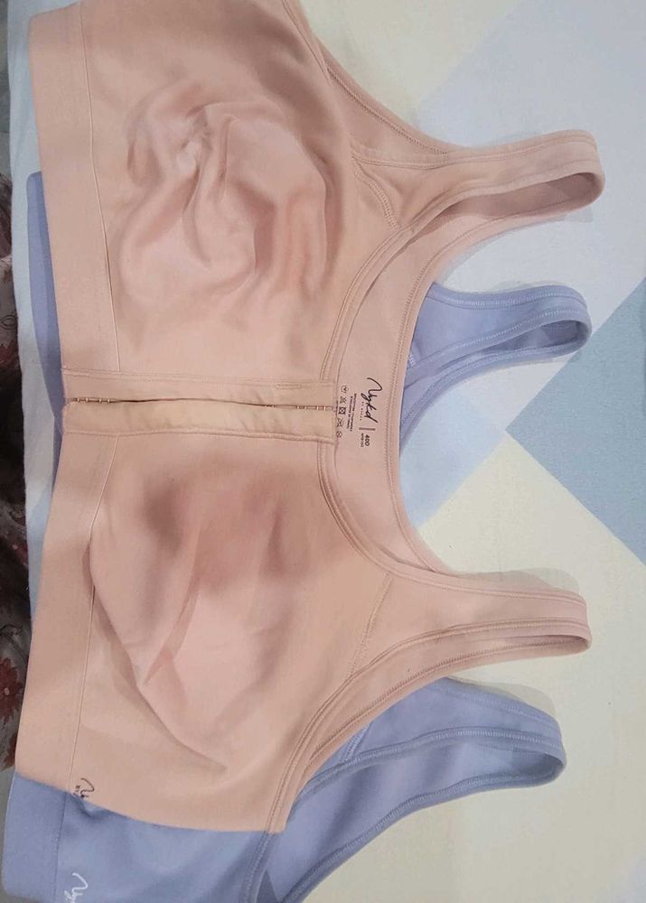 Set Of 2 Bras. Nyked By Nykaa 40D Size