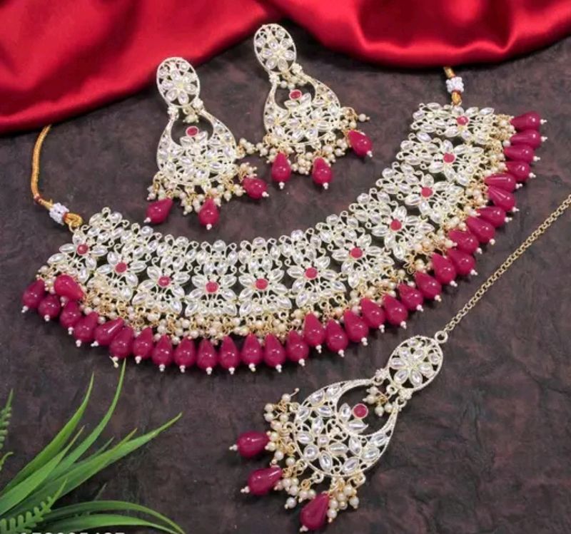 Bridal Heavy Necklace Set