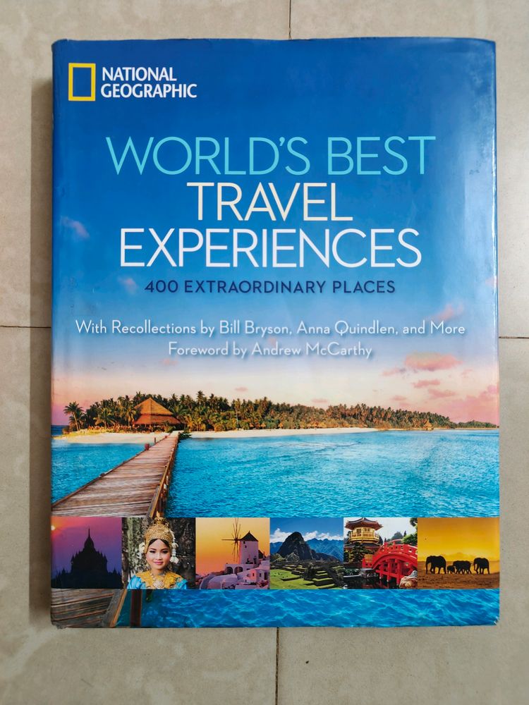 WORLD'S BEST TRAVEL EXPERIENCES Book (Cash Only)