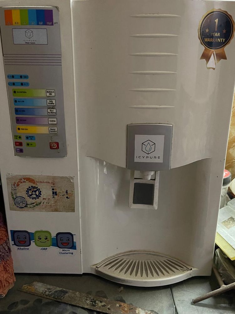 ICYPURE 6 types of ionised water purifier