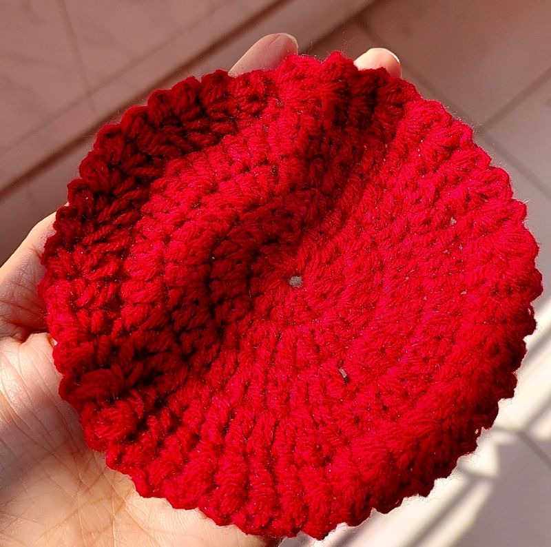 Handmade Crochet Tea Coasters Set of 2