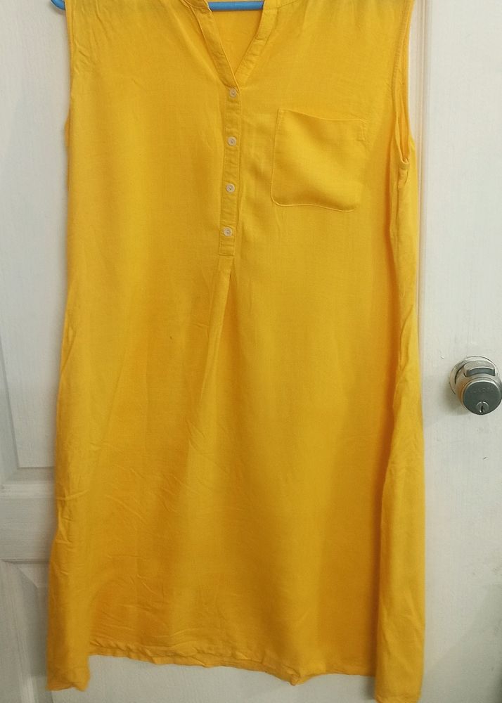 Yellow Kurti