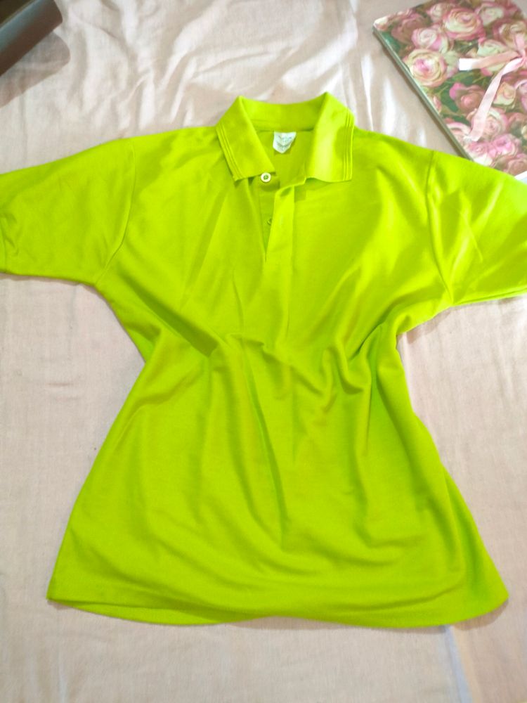 Lemon Green Oversized T Shirt 🍋🌴