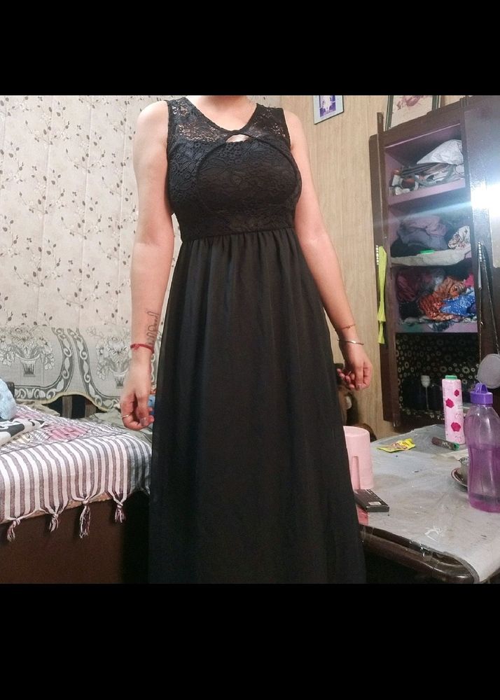 Imported Black Party Dress