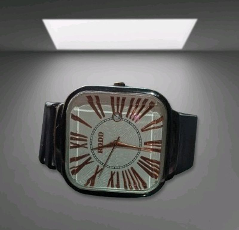 Black Square Dial Watch