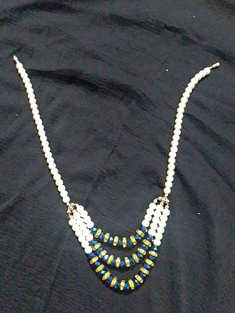 2 Pearl Necklace chain