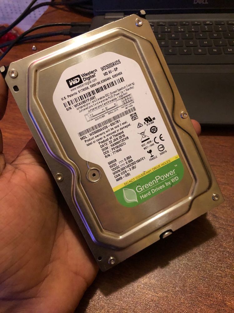 500GB HDD WORKING BRANDED PRODUCTS TESTED