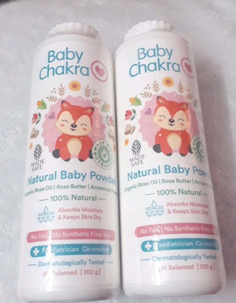 BabyChakra Natural Baby Powder, Combo