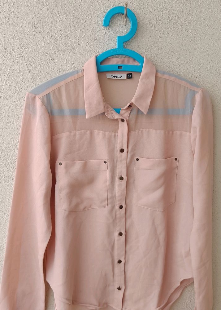 Only Brand High-Low Assymetric Shirt