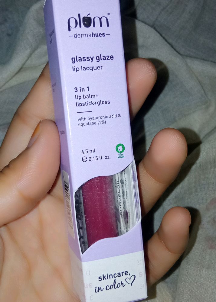 Plum Glassy Glaze Lip Laquer