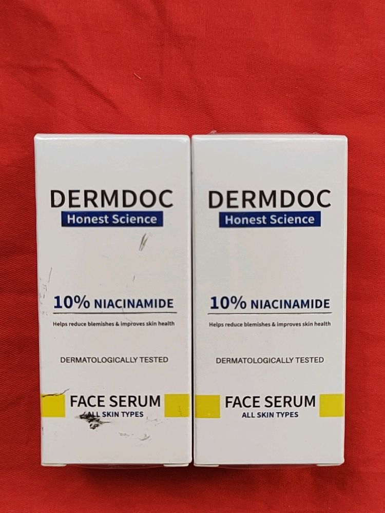 Pack Of 2 Dermdoc Face Serum