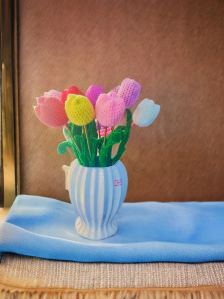 Crochet Tulip Flowers