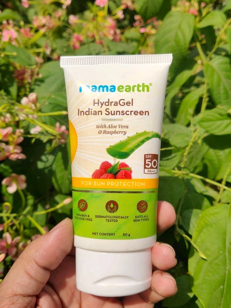 Mamaearth Hydragel Indian Sunscreen