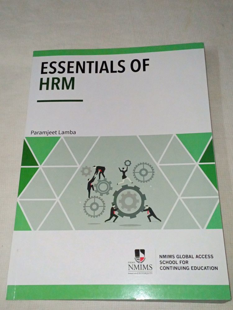 Essentials Of HRM (MBA 2nd Sem) NMIMS