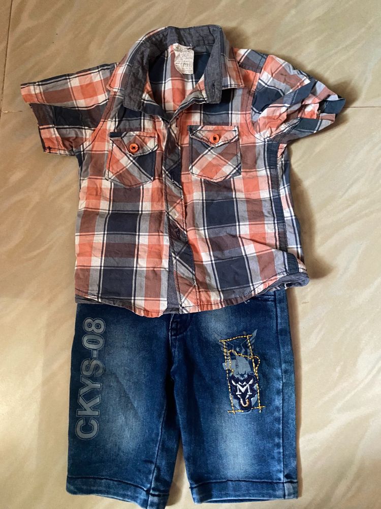 Baby Boy Shirt Set