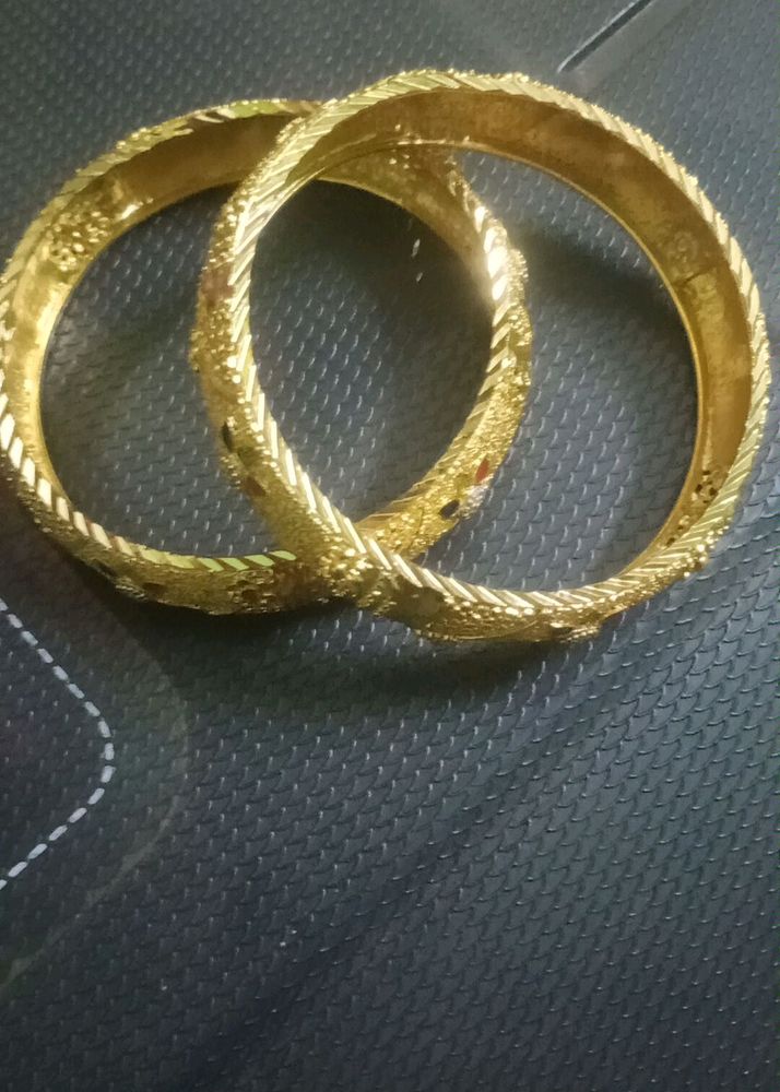 Gold Plated Bangles