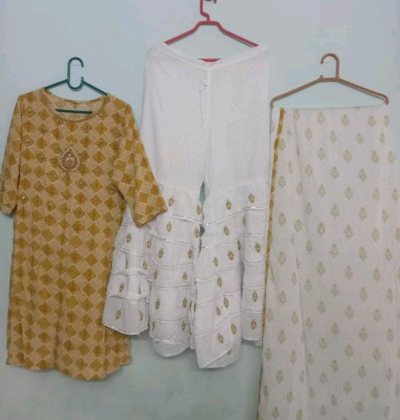 Mulmul Cotton Kurta Set