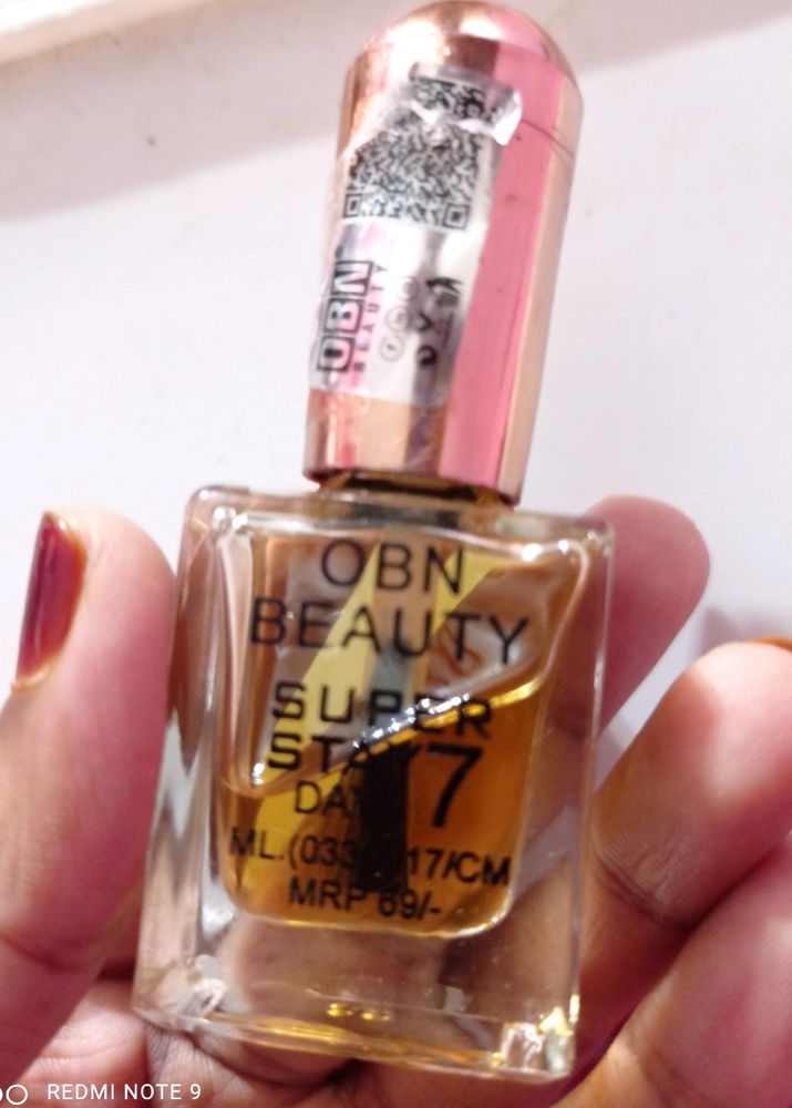 OBN Beauty Transparent Nail Coat