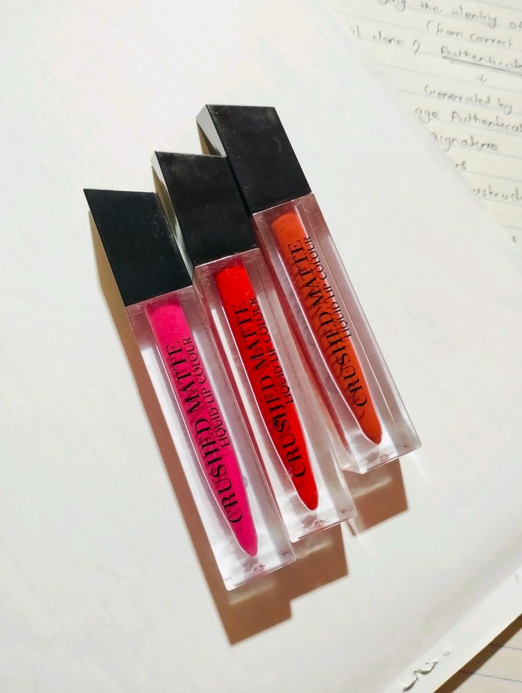 3 Lipsticks