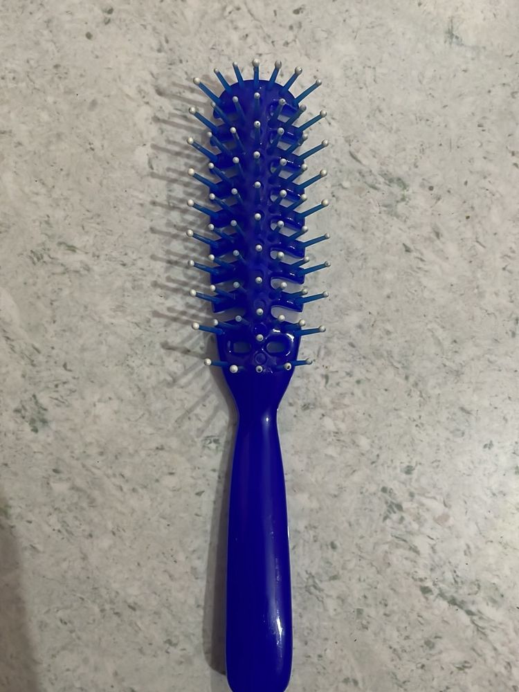 Hair Detangler Cum Styler Brush with Freebie