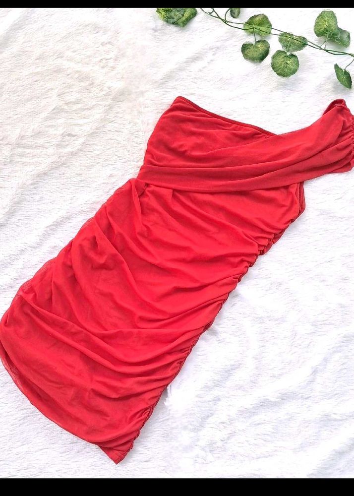 Urbanic Red Bodycon Dress