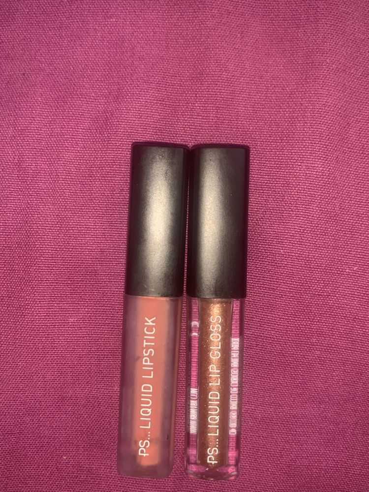 2 shades lipstick from primark